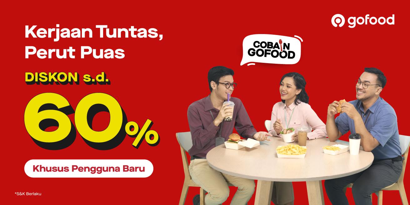 Tenang~ GoFood gak akan biarin kamu laper 💓