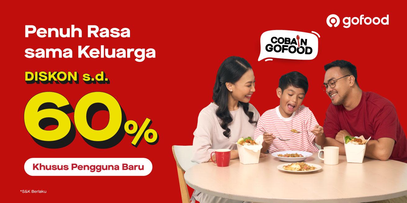 Pakai GoFood aja, praktis dan hemat~💓