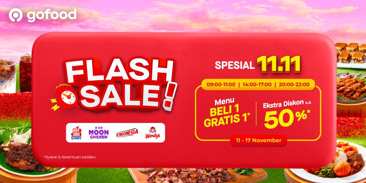 Flash Sale Spesial 11.11 B1G1