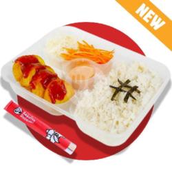 Egg Roll Bento Bbq