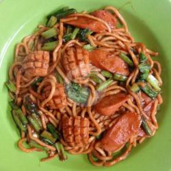 Mie Kembang Cumi