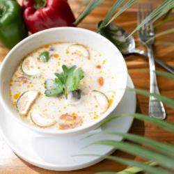 Thai Chicken Soup -- Tom Kha Gai