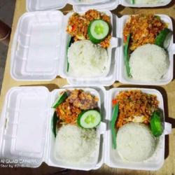 Nasi   Ayam Geprek   Terong Goreng