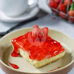 Pancong Lumer Strawberry Cokelat