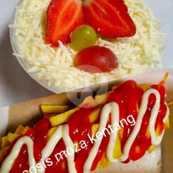 Crondog Sosis   Moza Kentang Fiesta