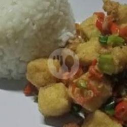 Nasi Tahu Cabe Garam