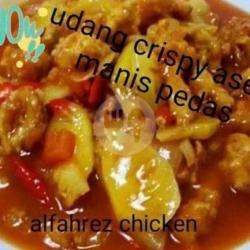 Udang Crispy Pedas Asam Manis