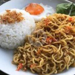 Nasi Mie Telur Mata Sapi