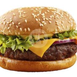 Beef Burger Keju Lumer