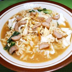 Mie Kuah/nyemek Sosis