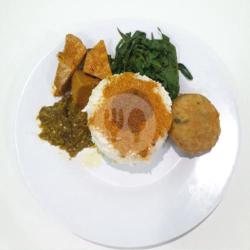 Nasi Perkedel, Lalap Sayur/sambal