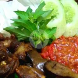 Hati Ampela Tahu Tempe Sambel Ayam Geprek