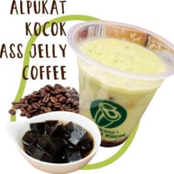 Alpukat Kocok Grass Jelly Coffee ( Reguler)