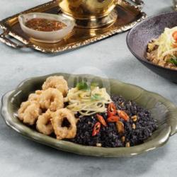 Squid Ink Fried Rice