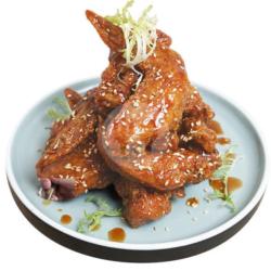 Korean Honey Chicken Wings