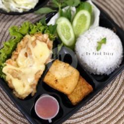 Nasi Ayam Mozzarella