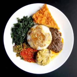 Nasi Padang Ikan Telor Dadar