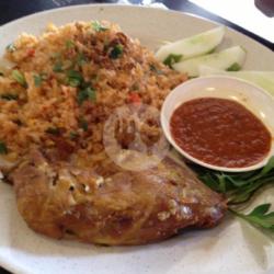 Nasi Goreng Ayam Penyet   Manis Dingin