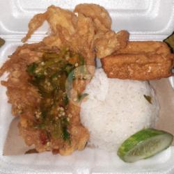 Nasi Telur Geprek Sambal Ijo