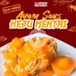 Ayam Dada Saos Keju Mentai