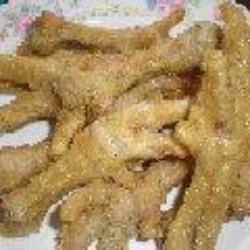 Ceker Goreng Tepung   Sambal / Porsi