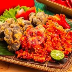 Ati Ampela Crispy Sambal Geprek