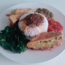 Nasi Padang Telor Dadar