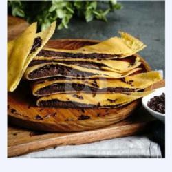 Martabak Tipis Kering Coklat