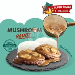 Super - Mushroom Steak & Rice