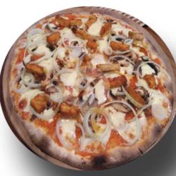 Chicken Mushroom Pizza