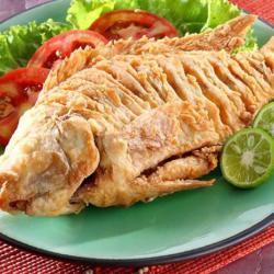 Paket Lengkap Ikan Nila Goreng Kremes