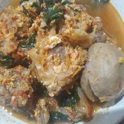 Seblak Bakso   Tulang   Telor Pedas