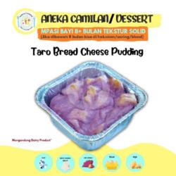 Taro Bread Cheese Puding