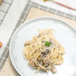 Chicken Mushroom Alfredo