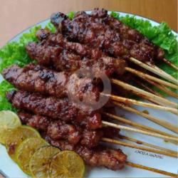 10 Tusuk Sate Kulit Ayam