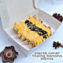 Piscok Lumer Banana Topping Kismis