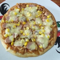 Pizza Chiken Sweet Corn (pizza Ayam Jagung Manis ) 20cm/6potong