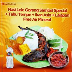 Nasi Ikan Lele Sambel Special