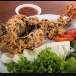 Nasi Uduk Pecel Lele Kremes