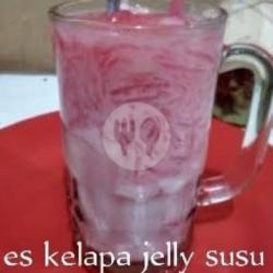 Es Kelapa Bungkus  Jelly Susu