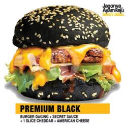 Black Premium Cheese Burger