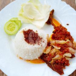 Paket Ayam Penyet Sambal Terasi Bawang