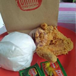 Porsi Bungkus Ayam Sayap  Crispy