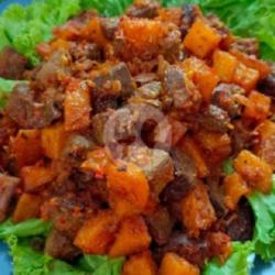 Sambel Kentang Ati Sapi Mantap