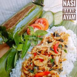 Nasi Bakar Ayam Pedas Kemangi