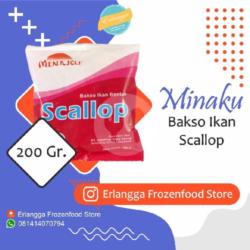 Minaku Bakso Ikan Scallop 200 Gr