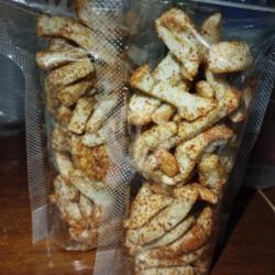 Kripik Basreng Rasa Pedas Gurih