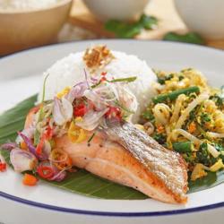 Salmon Sambal Matah