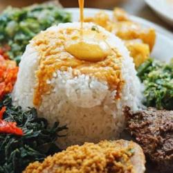 Nasi Ikan Sambal Merah / Ijo