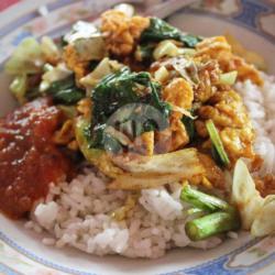 Nasi Orak Arik Telur Bakso